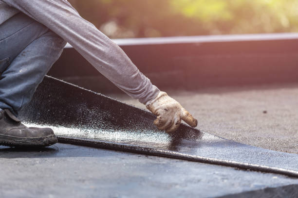 Professional Emergency Waterproofing technician working in Norwood, PA